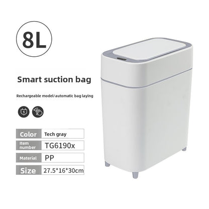 Sensor Automatic Trash Can with Self-Sealing