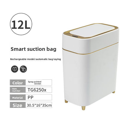 Sensor Automatic Trash Can with Self-Sealing
