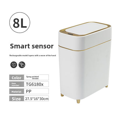 Sensor Automatic Trash Can with Self-Sealing