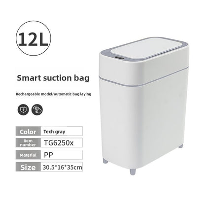 Sensor Automatic Trash Can with Self-Sealing